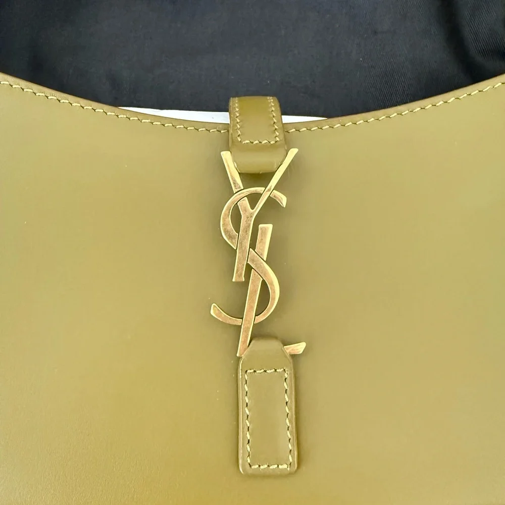 PERFECT condition mini YSL shoulder bag in Olive.